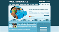 Desktop Screenshot of northvalleyswim.com